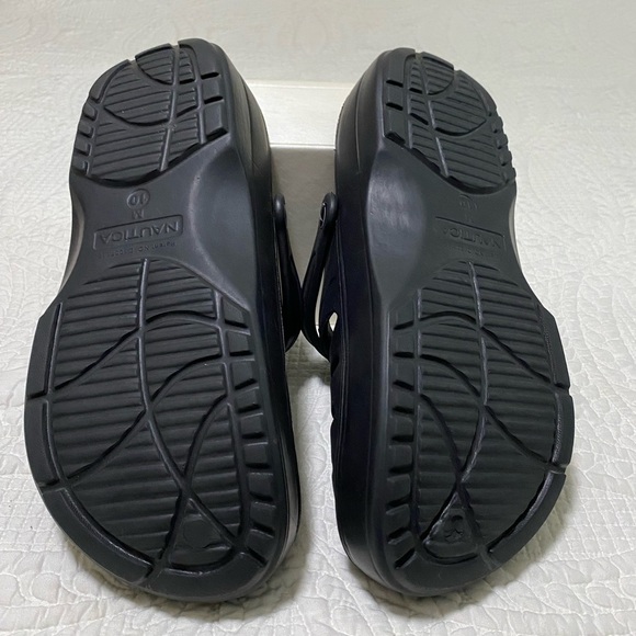 Nautica Black Slip-On Clogs - Picture 6 of 6